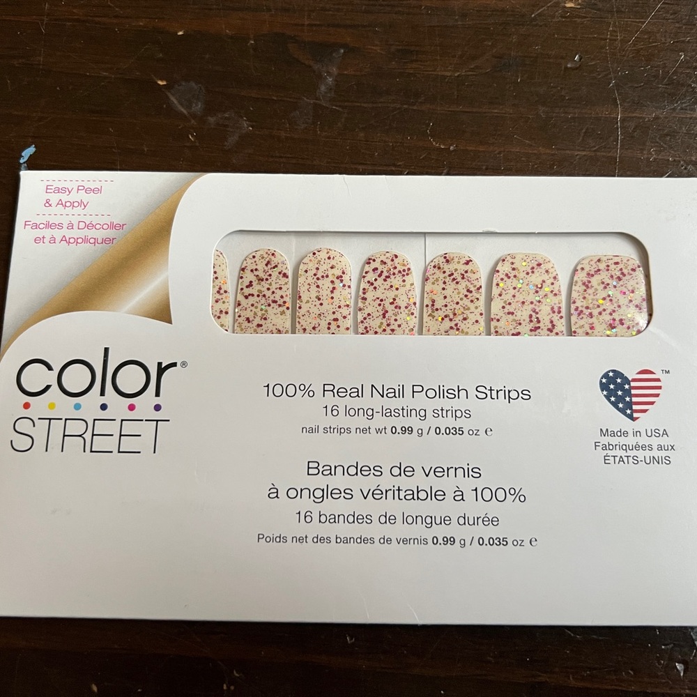 NWT Color Street Pink Peppercorn